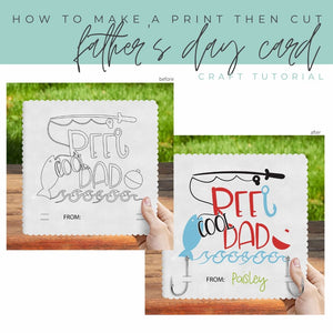How To Make a Reel Cool Dad Fathers Day Card