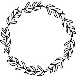 How to create a hand-drawn Wreath SVG in Adobe Illustrator